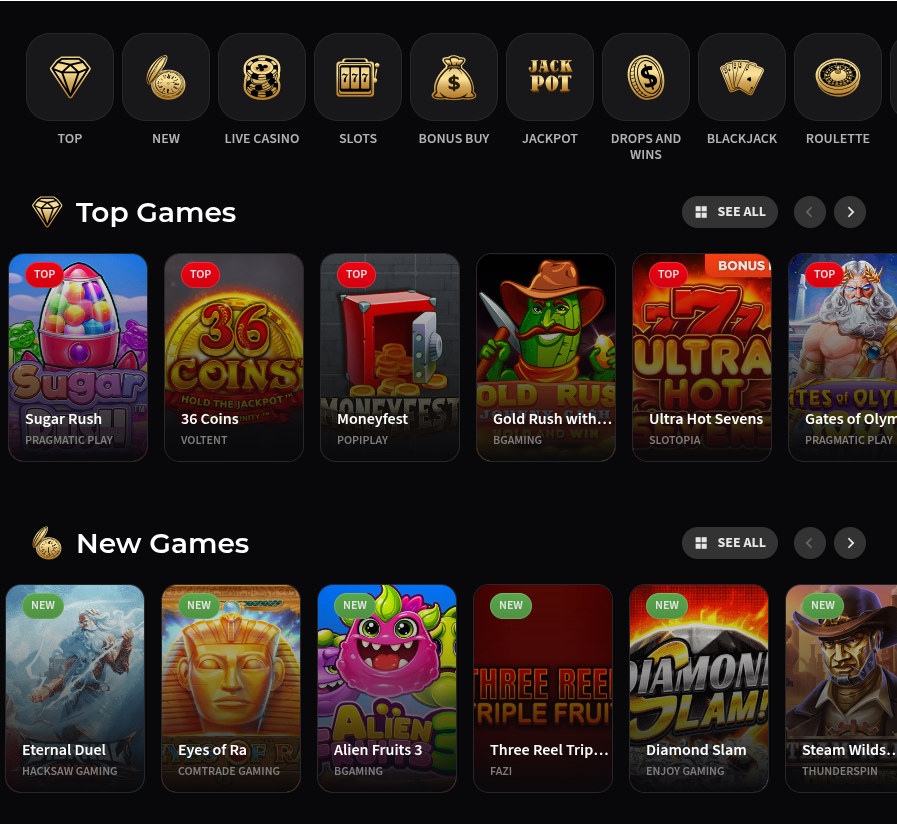 Wild Chance Casino Game Library